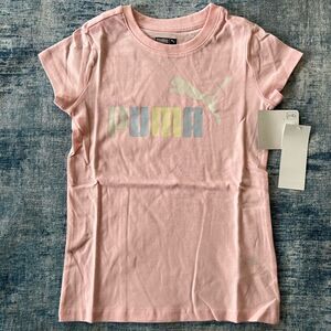 NWT! Girls Puma Pink Tee Size 5